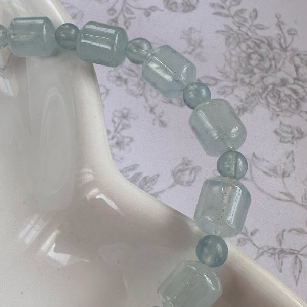 画像2: アクアマリンのブレスレット (2)